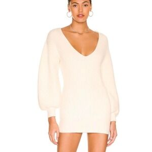 NWT Small Majorelle sweater dress in a creamy knit‎